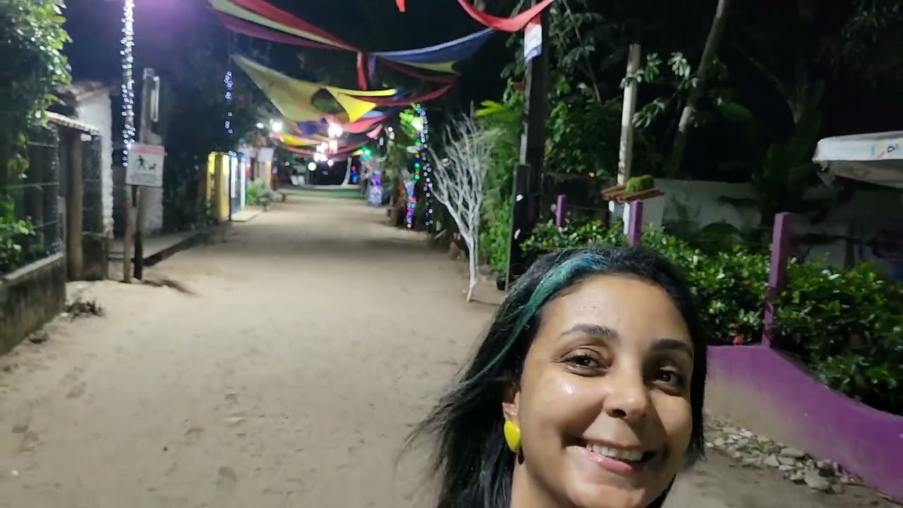 Península de Maraú - Barra Grande à noite. PARTE 1