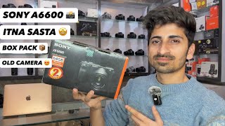 SONY A6600 | ITNA SASTA | BOX PACK | Second Hand Camera Market | Old Dslr Camera Shop 📸📍