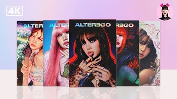 Unboxing Blackpink Lisa Alter Ego Full Set
