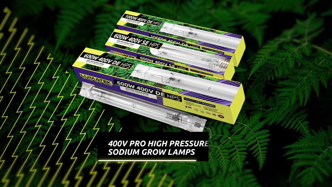 LUMATEK EU |  400v HPS LAMPS - 600w /1000w HPS DE and 600w HPS