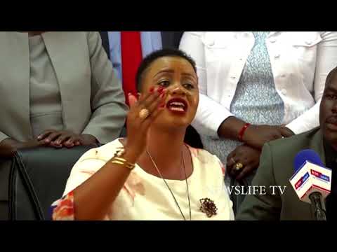 LAIKIPIA WOMAN REP CATE WARUGURU,,,,ORENGO IS OUT OF FASHION AND VERY OLD TO THINK OF IMPEACHING DP