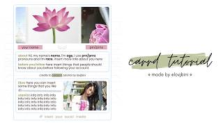 cute & colorful carrd tutorial — © coracrd