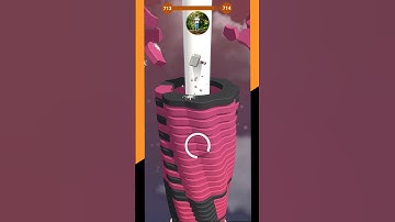 Stack Ball Gaming - Level 713 || Mokshith Thirumala Gameplay || iOS Android Game || #mokshith #games