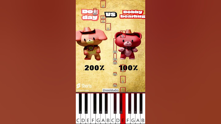 Cotton Eye Joe Smiling Critters Energy level Final Tournament (@ssielstudio) - Octave Piano Tutorial