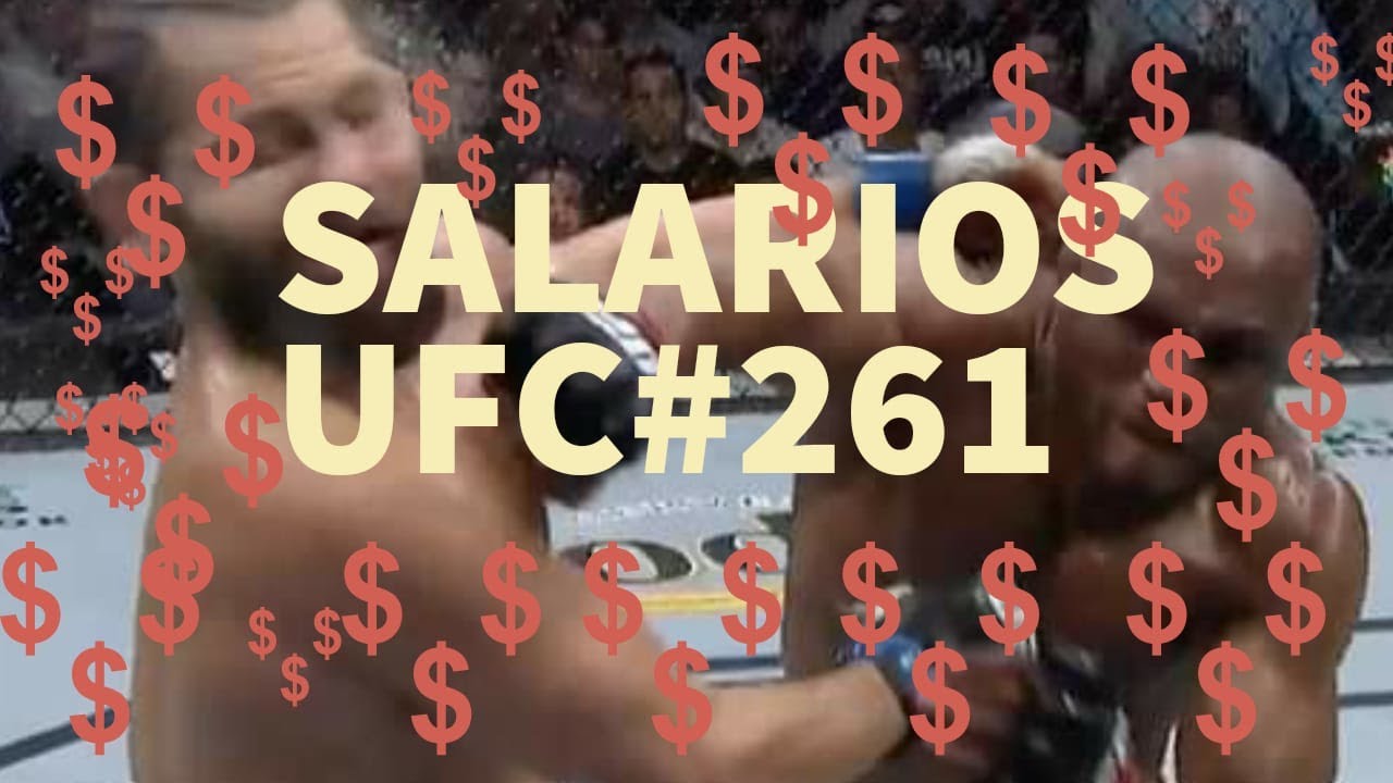 UFC 261 - TODOS LOS SALARIOS UFC