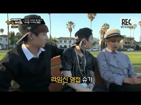 [181230 BTS 뷔 생일] 생일 기념 세상에서 제일 귀여운 프리스타일 랩 공개! (feat. 슈가×정국)
