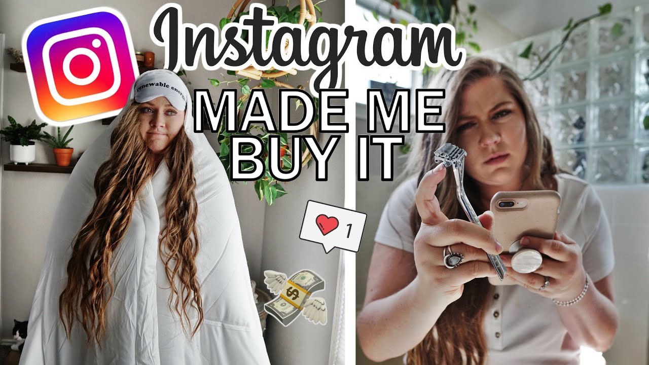 buying SUSTAINABLE brands from Instagram ads!