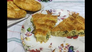 ПИРОГ СО ШПИНАТОМ/ İSPANAKLI BÖREK