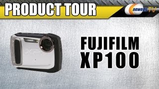 Newegg TV: FUJIFILM XP100 Silver Waterproof Shockproof Wide Angle Digital Camera Product Tour