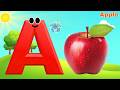 A for Apple 🍎 | Alphabet Tiny Pancakes 🥞 | Fun Learning for Kids | Mini Shark 🦈