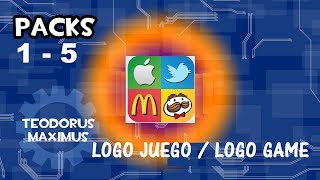 Soluciones (Answers) juego Logo Game / Logo Juego (packs 1 - 5)