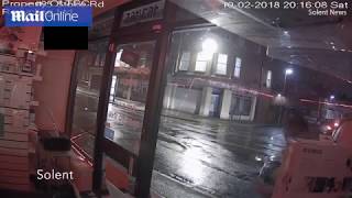 Famous Man headbutts shop window in Hants in the middle of the night Wealth