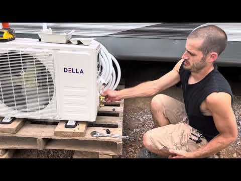 Della Mini Split Offgrid install