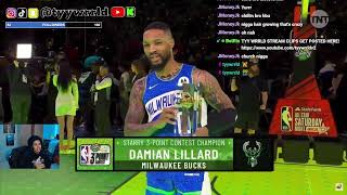 DAME DOLLA!! NBA 3-Point Contest Full Highlights | Feb 17 | 2024 NBA 3-Point Contest REACTION!