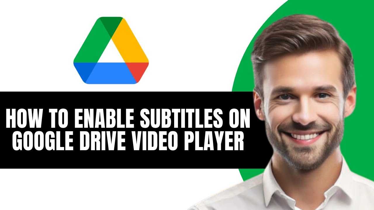 How to Enable Subtitles on Google Drive Video Player - YouTube