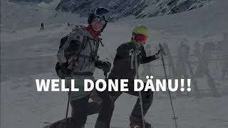 Dänu tries Telemark. Telemark tries Dänu.