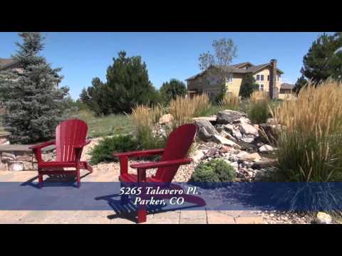 5265 Talavero Place, Parker, CO home video tour