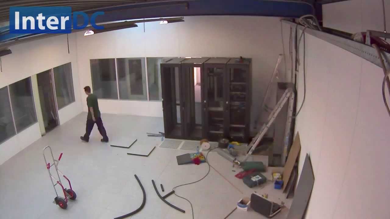 InterDC Datacenter Timelapse Construction Video