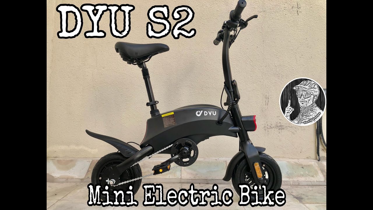 DYU S2 MINI ELECTRIC BIKE UNBOXING SMART ELECTRIC BIKE YouTube