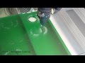 40W Chinese Laser Cutter testing