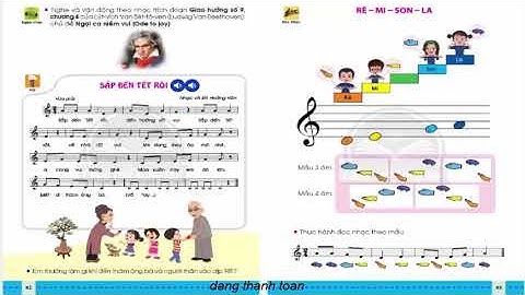 ÂM NHẠC LỚP 1 - CHỦ ĐỀ 5 - BÀI HÁT: SẮP ĐẾN TẾT RỒI - CHÂN TRỜI SÁNG TẠO