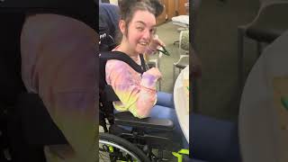 Doing ot #occupationaltherapy #exercise #cerebralpalsy