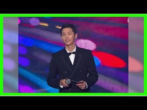 Mama／宋慧喬沒來！　宋仲基全英文演講大爆發