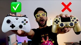 I WAS WRONG || DUALSHOCK 4 V/S XBOX ONE CONTROLLER in 2019