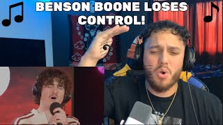 Benson Boone Sings Teddy Swims Lose Control!