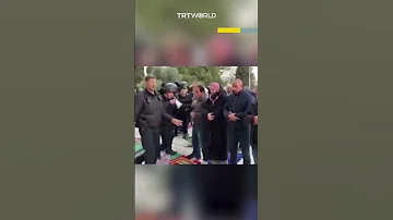 Israeli Soldiers Step On Prayer Mats Assault Worshippers Inside Al Aqsa 
