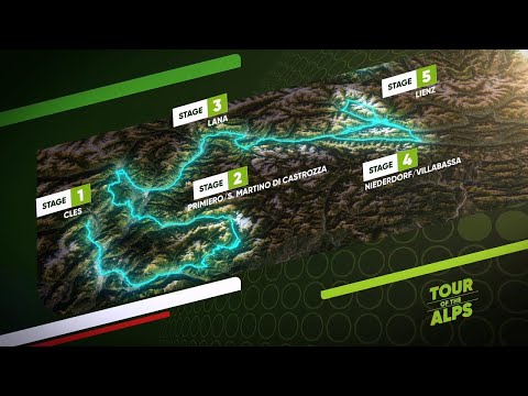 Tour of the Alps 2022 - The Route