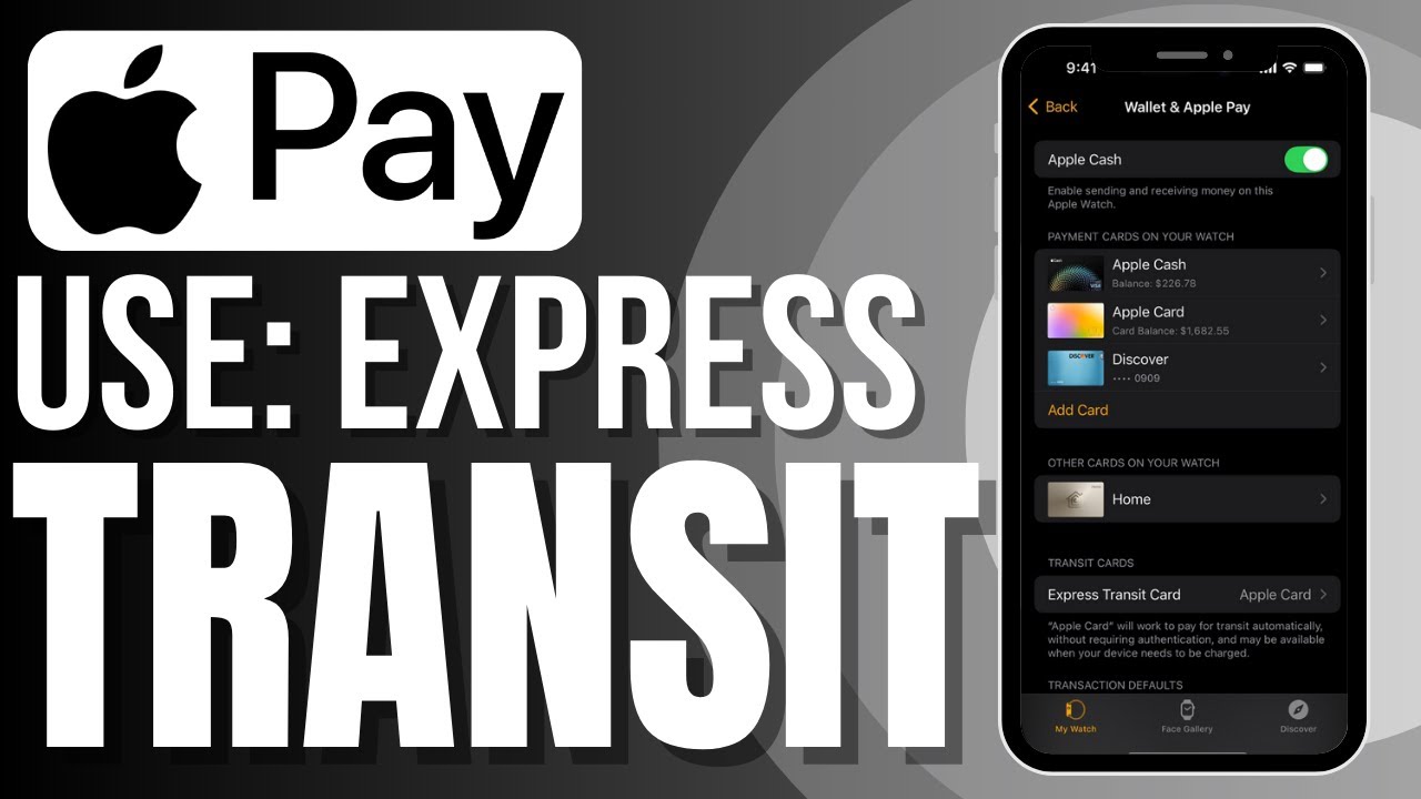 How To Use Apple Pay Express Transit (New Update) - YouTube