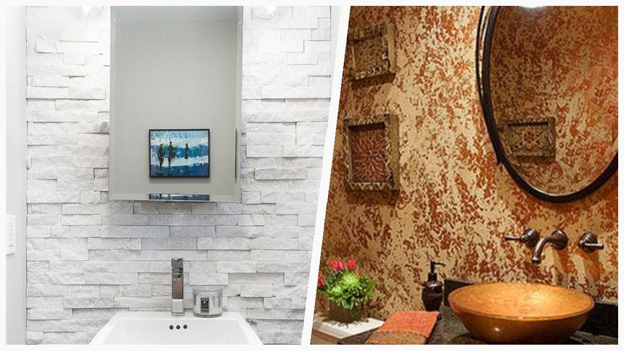 Transforming Small Powder Rooms with Beige & Wood Accents | Designer ...