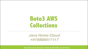 AWS - Boto3 Collections