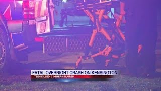 Kensington crash kills one teen, injures three others Teenager Identified After Deadly Crash In Kensington
