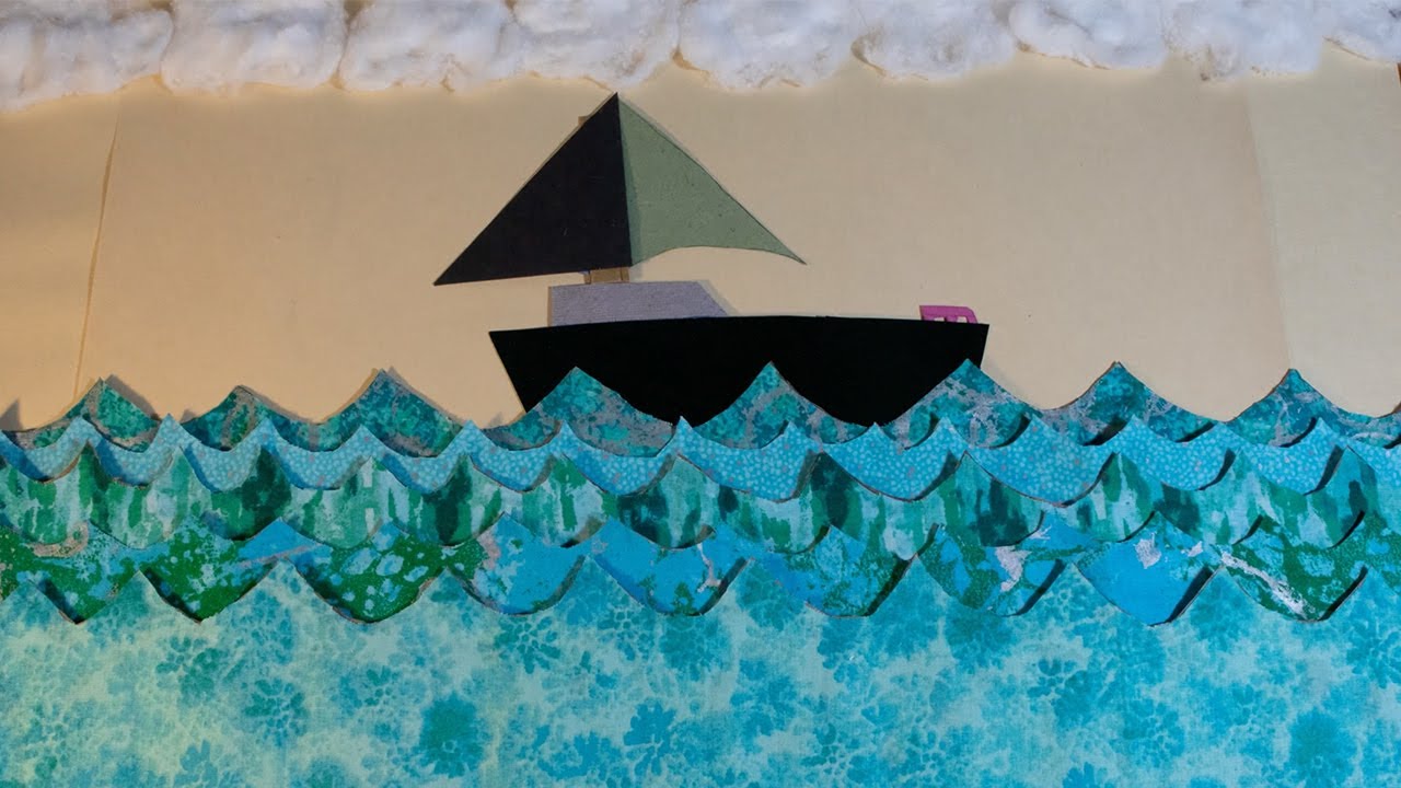 Stop Motion Music Visualizer - |Wading in the Velvet Sea|