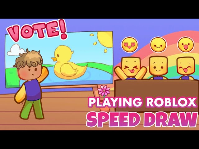 Playing roblox speed draw until I get a 2 win streak 👍 #fyp #foryou #