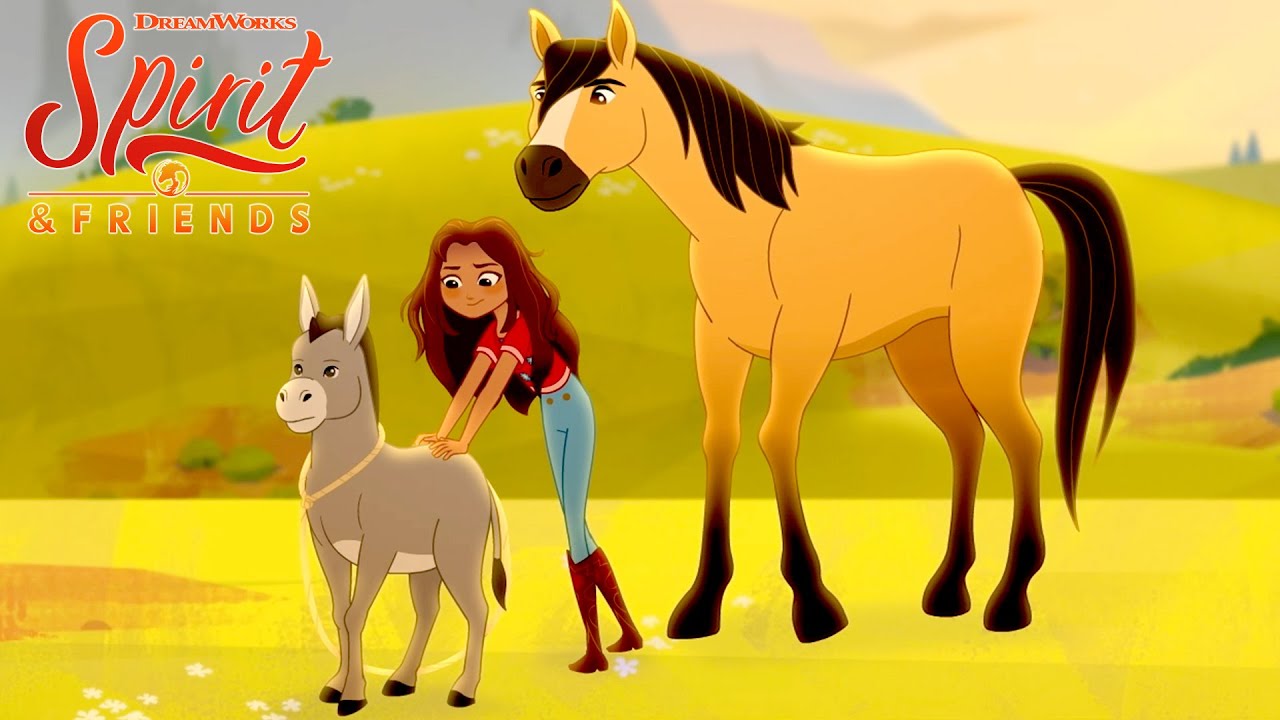 😠 Lucky vs Donkey: Who's More Stubborn? | Exclusive Shorts | SPIRIT & FRIENDS