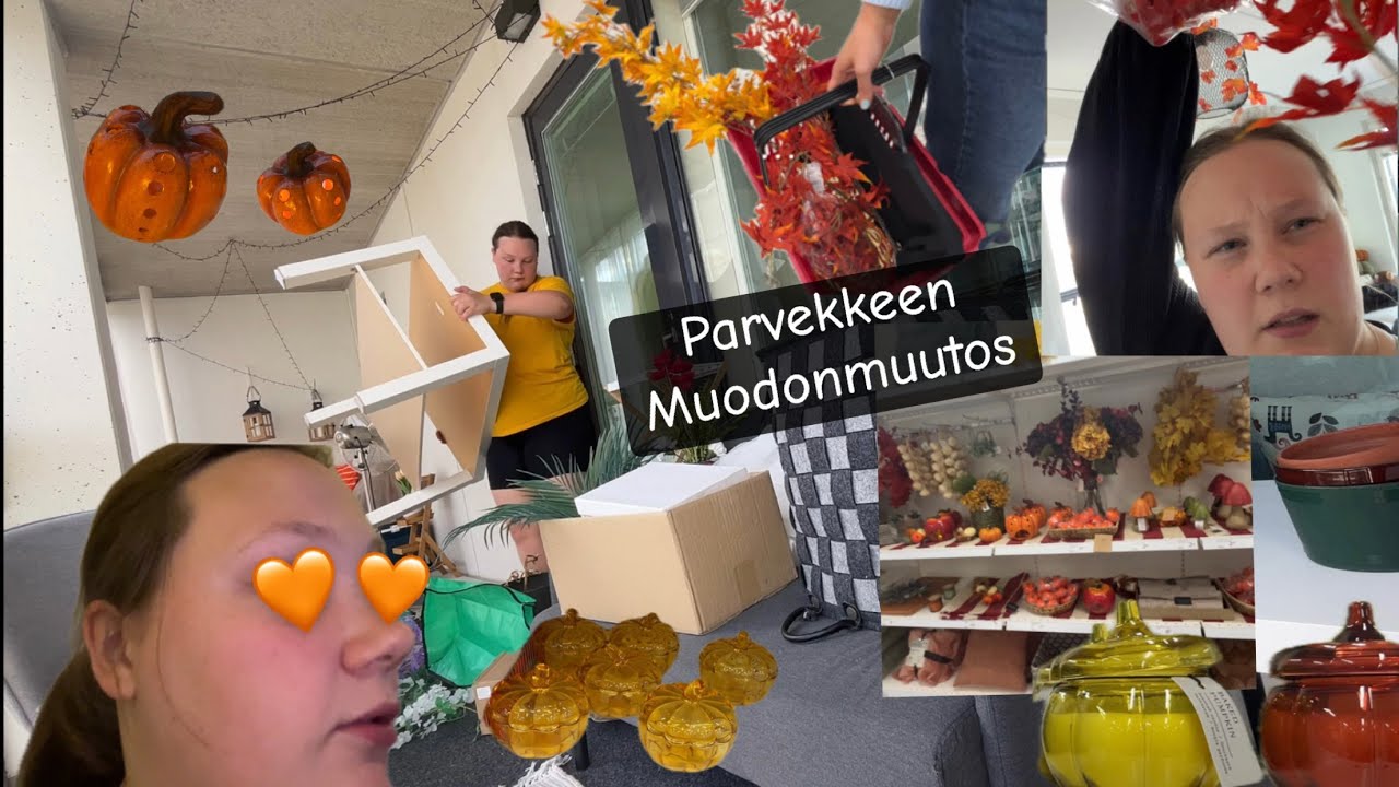 Syksyn Sisustus - Parvekkeen Muodonmuutos 🎃🍁🌾🧹