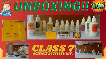 Unboxing of Laboxd Science Experiment kit – Class 7