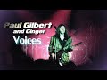 Paul Gilbert &amp; Ginger - Voices (Cheap Trick cover) [ACOUSTIC]