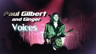 Paul Gilbert &amp; Ginger - Voices (Cheap Trick cover) [ACOUSTIC]