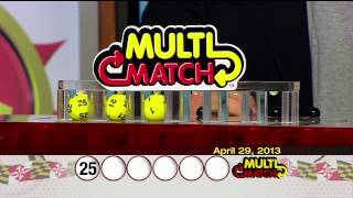 4_29_13 - Multi-Match