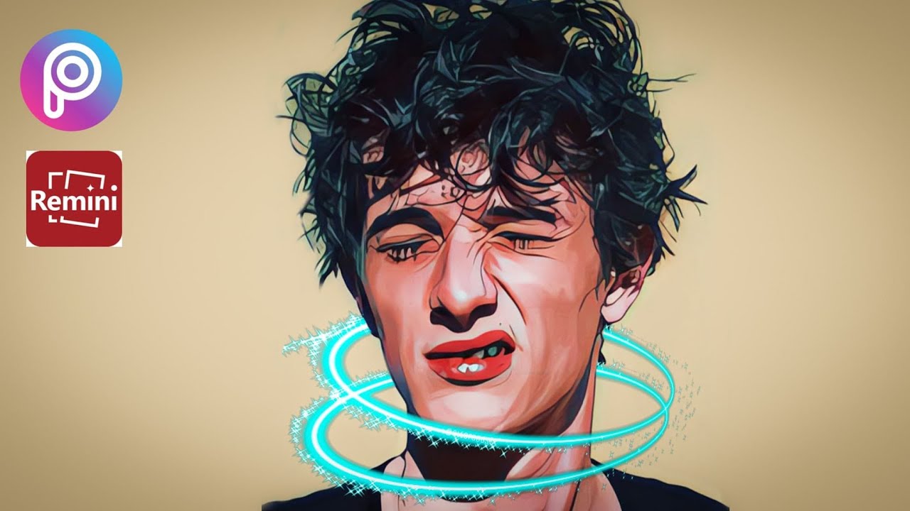 How to Cartoon Yourself PicsArt & Remini Tutorial Video MOST EASY WAY PicsArt New Concept