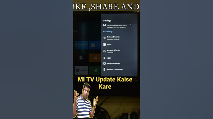 Mi Tv Update Kaise Kare #shorts #shortsfeed