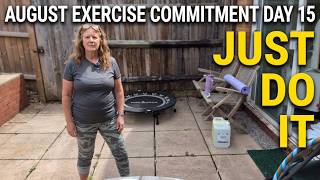 15/31 of my commitment to upload a daily 30 min exercise video in August. And let's chat about fear.