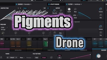 Pigments drone patch made from a preset patch