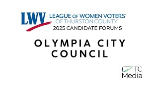 Olympia City Council 2025 Candidate Forum
