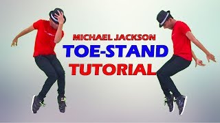 How to do the Toe-Stand | Michael Jackson Footwork Tutorial | Nishant Nair