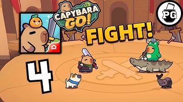 PVP Arena Unlock and Chapter 4 Frostpeak Mountain 🐻 Capybara Go! - Gameplay Walkthrough |Part 4|